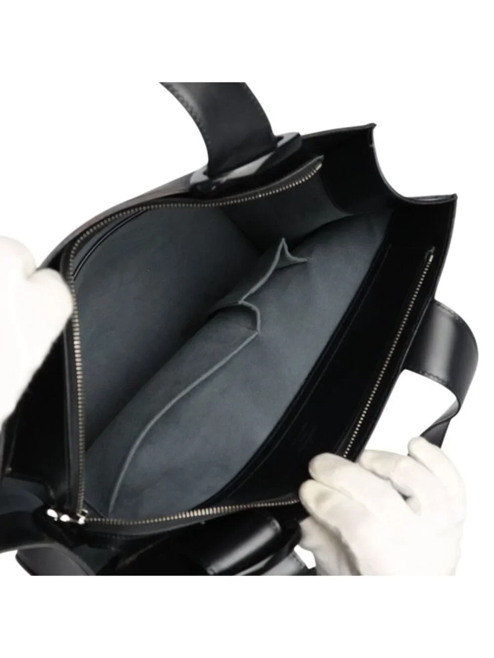 Louis Vuitton Epi Tote Gemo Shoulder Bag Black